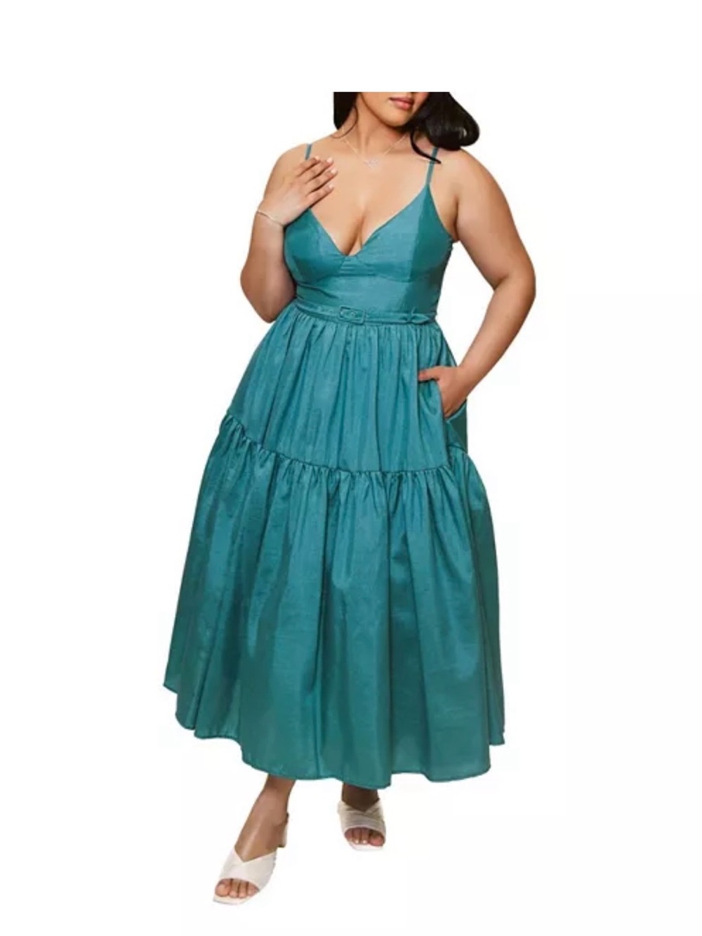 NWT Hutch Atherton fit and flare midi dress